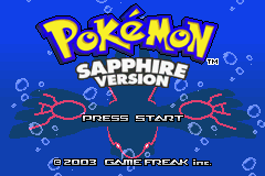 Pokemon Vortex (beta 2.0) Title Screen